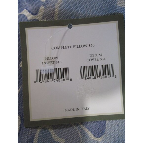 Restoration Hardware Ravello Linen Pillow Cover Sham Italy New Old Stock Retired - Picture 4 of 16